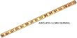 Gungfu Rattan Escrima Tiger Style Burned - Size: 26 inches x 1 inch