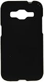 Zizo Rubberized Snap-On Cover for Samsung Galaxy Core Prime G360 - Retail Packaging - Black