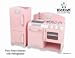 Kidkraft Retro Kitchen and Refrigerator in Pink