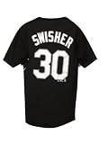 Nick Swisher Chicago White Sox Jersey Name and Number T-Shirt