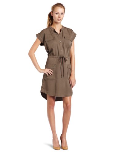 Calvin Klein Jeans Women's Silky Dress With Patch