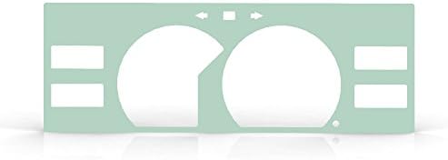Aqua Satin Gauge Cluster Dash Bezel Trim fits: 1985-1989 Toyota MR2 - Ferreus Industries - BZL-343-Aqua-004