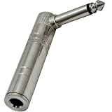 Seismic Audio - SAPT61 - Right Angle Guitar Cable Adapter 1/4" - Connector End