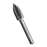 Buy 1 8 Shank HSS Router Bit 1 4 V-Groove - Fits Dremel by TJ