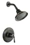 KOHLER K-T396-4-BRZ Devonshire Rite-Temp Pressure-Balancing Shower Faucet Trim, Oil-Rubbed Bronze