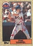 Tim Teufel, New York Mets Autographed Card