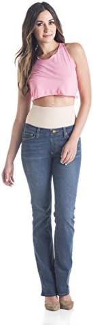 Tummy Trimmer Denim Women's Bootcut Shapewear Jean, Medium Wash, 8