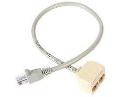 StarTech 2-to-1 RJ45 Splitter Cable Adapter - F/M (RJ45SPLITTER)