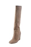 Diane von Furstenberg Women's Paula Chelsea Boot,Honey Wheat/Natural Calf Suede,9.5 M US