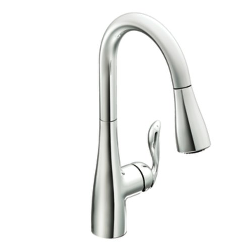 Moen 7594C Arbor One-Handle High Arc Pulldown Kitchen Faucet, Chrome