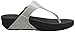 FitFlop Women's The Skinny Deluxe, Silver, 7 M US