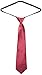 American Exchange Big Boys' Solid Zipper Tie