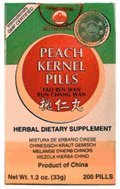 Peach Kernel Pills (Tao Ren Wan / Run Chang Wan), 200 ct, Min Shan Peach Kernel Pills (Tao Ren Wan / Run Chang Wan), 200 ct, Min Shan