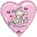 Printed Foil Balloon (18in, heart) - Baby Doll: Bang on the Door(TM)