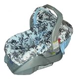 Minky Paradise Toile Sky Infant Car Seat Cover