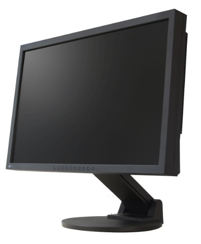 EIZO S2433WE BK 61 cm (24 Zoll) widescreen TFT Monitor (DVI,VGA, Kontrastverhältnis 1000:1, Reaktionszeit 6ms) schwarz Monitor