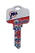 Miami Dolphins Kwikset KW1 House Key