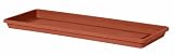 Fiskars 53030C 30-Inch Terrabox Rectangle Planter Tray, Color Clay