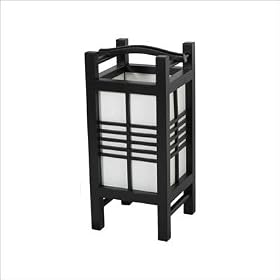 Best Good Simple Inexpensive Affordable Bargain Table Lamp - 14 Akida Japanese Style Wood... by Oriental Furniture