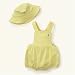 Ralph Lauren Mesh Bubble and Hat Set - 3M Yellow