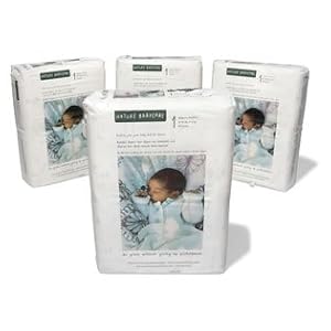 Nature babycare Eco-Friendly Diapers, Size 1 8-14 lbs 176ct 1 case
