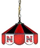 Nebraska Cornhuskers 14 Swag Hanging Lamp