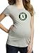 Motherhood Maternity: Oakland Athletics Short Sleeve Scoop Neck MLB Maternity T Shirt