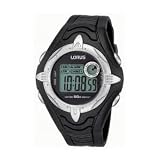 Lorus Kids Black Strap Digital Watch R2383BX9