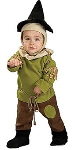 The Wizard of Oz Scarecrow Costume 0-6 months