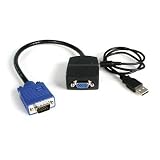 StarTech.com 2 Port VGA Video Splitter - USB Powered - Video splitter - 2 ports