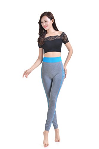 VAMEI Women's Running Leggings Workout Trousers Tight Yoga Pants