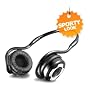 7dayshop Bluetooth Wireless Stereo Headphones / Headset - Back Hang Sporty Style with USB Charger and FREE Pouch - AMAZON'S BEST VALUE !