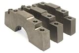 PRW billet steel main bearing caps- chevy 396-454, straight, set 3