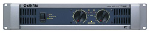 Yamaha P3500S Dual Channel Amplifier, 550 Watt x 2 at 4 Ohms On Sale