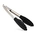 Rosle 12928 9-Inch Silicone Coated Locking Tongs