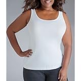 Cotton/Modal 1x1 Tank Plus Size