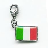 NATIONALFLAG 国旗柄ファスナーホルダー イタリア 05931-2