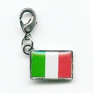 NATIONALFLAG 国旗柄ファスナーホルダー イタリア 05931-2