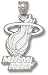 Miami Heat Sterling Silver Pendant