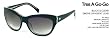 Tres Noir Tres a Go Go Shiny Black with Clear detailing Smoke Gradiant Lenses