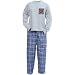 Blue Plaid PJ's Collie