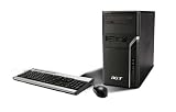 Aspire M 1610,  Intel Pentium Dual-Core E2140, Genuine Windows Vista Home Premium, 2*512MB RAM, 160GB SATA Hard Drive, DVD RW, SIS Mirage 3 graphics up to 384MB Shared Graphics Memory, Multi Media Keyboard and Optical Mouse