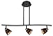 Cal Lighting SL-954-3-DBBRNS Three Light Track Lighting