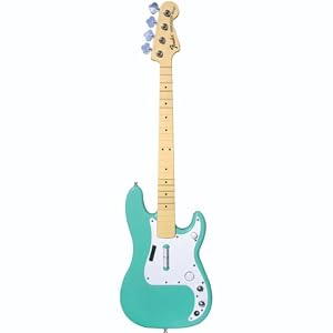 Xbox 360 Rock Band Wireless Fender Precision Bass Replica