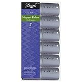 Diane Magnetic Roller, Grey 2 Inch, 12 Count