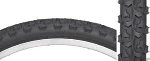 Kenda K831 Wire Bead Bicycle Tire, Blackwall, 24-Inch x 1.95-Inch