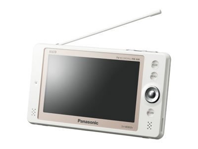 Panasonic VIERA ポータブルワンセグテレビ ホワイト SV-ME850V-W