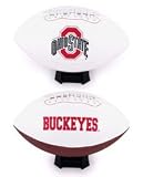 Ohio State Buckeyes Full Size Embroidered Football