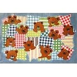 Teddy Bears Rug - Patches