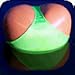 Sporting Goods : Butt Buoy - Neon Green - With FREE hand Pump!